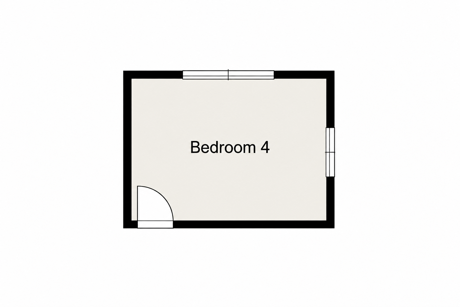 Floor plan of the Classic Room 3