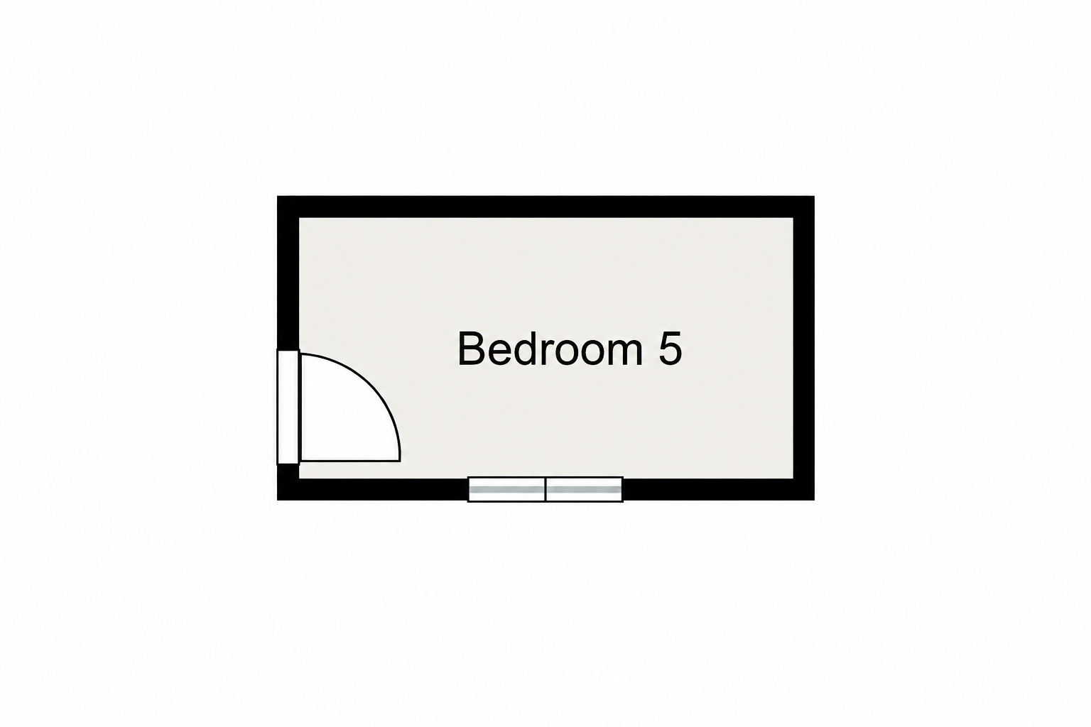 Floor plan of the Basic Room